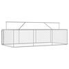 vidaXL Outdoor Dog Kennel with Roof 400x200x150 cm