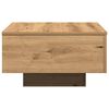 vidaXL Coffee Table Artisan Oak 55 x 55 x 31 cm
