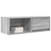 vidaXL TV Cabinets 2 pcs Grey Sonoma 80x31x25.5 cm Engineered Wood