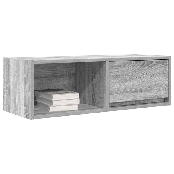 vidaXL TV Cabinets 2 pcs Grey Sonoma 80x31x25.5 cm Engineered Wood
