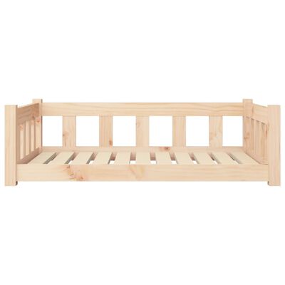 vidaXL Dog Bed 95.5x65.5x28 cm Solid Wood Pine