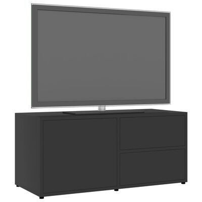 vidaXL TV Cabinet Grey 80x34x36 cm Engineered Wood