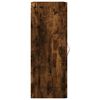 vidaXL Wall Mounted Cabinet Smoked Oak 34.5x34x90 cm