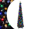 vidaXL Pop Up LED Christmas Tree with Star Topper 150 cm 50 LEDs PET