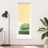 vidaXL Roller Blind Blackout Yellow 80x210 cm Fabric Width 75.7 cm Polyester