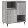 vidaXL Sideboards 3 pcs Grey Sonoma Engineered Wood