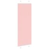 vidaXL Pleated Blind Pink 75x200 cm Fabric Width 74.4 cm Polyester