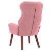 vidaXL Armchair Pink 69 x 74 x 93 cm Velvet