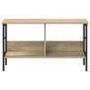 vidaXL Bookshelf Sonoma Oak 82 x 32 x 47 cm Engineered Wood