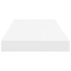vidaXL Floating Wall Shelves 2 pcs White 60x23.5x3.8 cm MDF