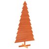 vidaXL Wooden Christmas Tree for Decoration Wax Brown 180 cm