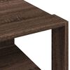 vidaXL Coffee Table Brown Oak 51.5x51.5x30 cm Engineered Wood