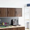 vidaXL Garage Wall Cabinets 2 pcs Brown Oak Engineered Wood