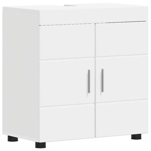 vidaXL Bathroom Cabinet Set with Storage TULUM White 60 x 34 x 63 cm