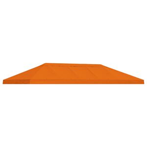 vidaXL Gazebo Canopy Cover 6 x 3 m Orange Polyester 190