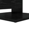 vidaXL Side Table Black Oak 40 x 35 x 60.5 cm Engineered Wood
