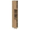 vidaXL Bathroom Cabinet Artisan Oak 30x30x190 cm Engineered Wood