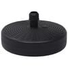 vidaXL Umbrella Base | Black | HDPE Plastic | Medium | Durable | Umbrella Base