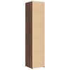 vidaXL Highboard Brown Oak 40x42.5x185 cm Engineered Wood