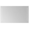 vidaXL LED Bathroom Mirror 50x30 cm