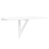 vidaXL Folding Wall Table High Gloss White 100x60x56 cm Engineered Wood