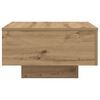 vidaXL Coffee Table Artisan Oak 55 x 55 x31 cm Engineered Wood