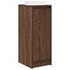 vidaXL Shoe Cabinet Brown Oak 29.5x34x76 cm Engineered Wood