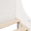 vidaXL Bed Frame without Mattress White 120x200 cm Solid Wood Pine