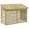 vidaXL Air Conditioner Cover 117.5x62.5x85.5 cm Impregnated Pine Wood