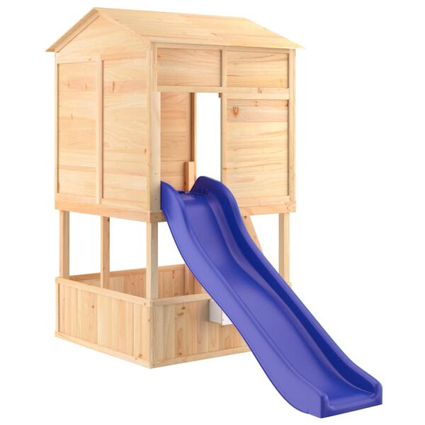 vidaXL Outdoor Playset Solid Wood Fir