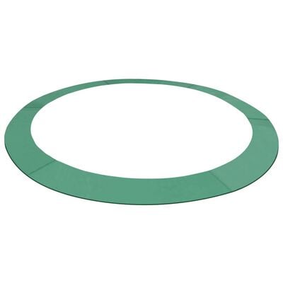vidaXL Safety Pad PE Green for 14 Feet/4.26 m Round Trampoline