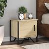 vidaXL Bedside Cabinets 2 pcs Sonoma Oak 40x30x40 cm Engineered Wood