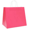 vidaXL Paper Bags 50 pcs with Handles Pink 32x22x28 cm