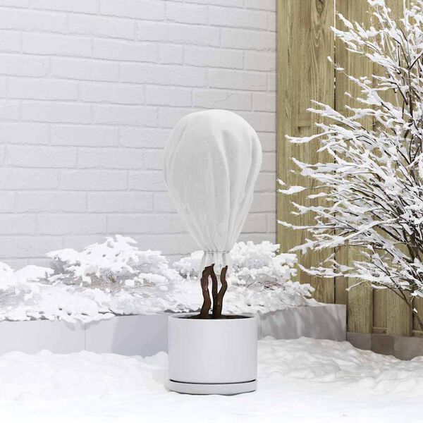 vidaXL Frost Protection Plant Fleece White 50 x 1.6 m Non-woven Fabric