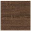 vidaXL Bathroom Cabinet Brown Oak 30x30x183.5 cm Engineered Wood