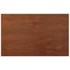 vidaXL Window Sill Brown Wood 60 x 50 x 4.5 cm PVC