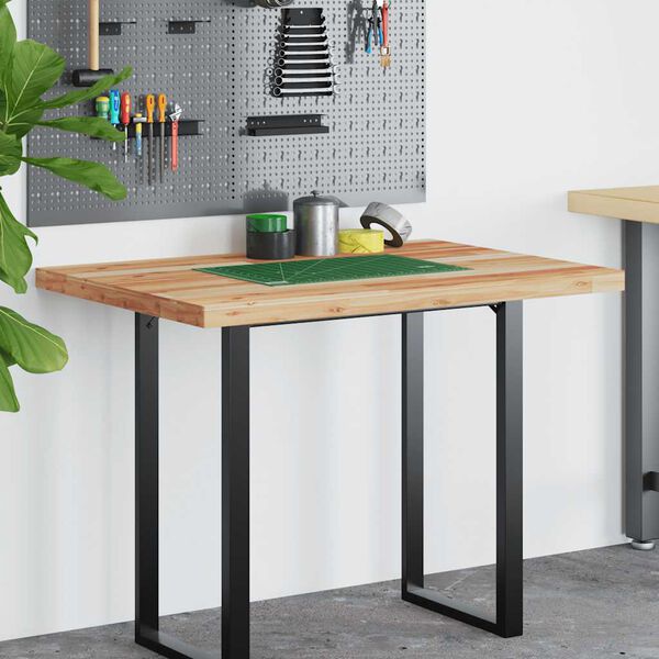 vidaXL Desk Top Oil Finished 100x70x4 cm Solid Wood Acacia