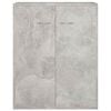 vidaXL Sideboard Concrete Grey 60x30x75 cm Engineered Wood