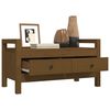 vidaXL Hall Bench Honey Brown 80x40x43 cm Solid Wood Pine
