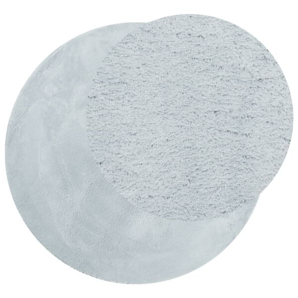 vidaXL Rug HUARTE Short Pile Soft and Washable Blue &Oslash; 160 cm