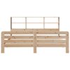vidaXL Bed Frame without Mattress 200x200 cm Solid Wood Pine