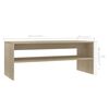 vidaXL Coffee Table Sonoma Oak 100x40x40 cm Engineered Wood