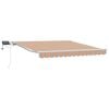 vidaXL Retractable Awning Multicolour 300 x 250 cm