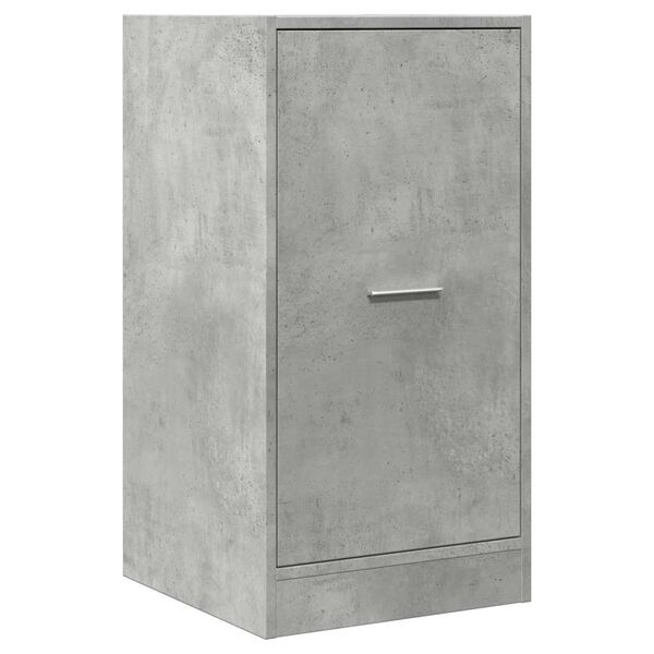 vidaXL Apothecary Cabinet Concrete Grey 40x41x77.5 cm Engineered Wood