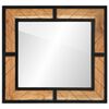 vidaXL Bathroom Mirror 60x1x55 cm Solid Wood Acacia