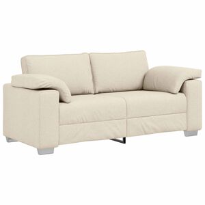 vidaXL Sofa Beige 180 x 77 x 82 cm Linen
