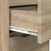 vidaXL Bedside Table Sonoma Oak 40 x 30 x 467 cm Engineered Wood