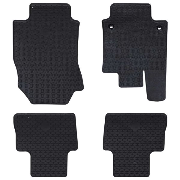 vidaXL Car Mat 4 pcs Black suitable for Toyota RAV 4 Hybrid 2019-