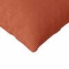 vidaXL Sofa Pillows 2 pcs Red Orange 145 x 40 cm Corduroy Fabric