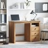 vidaXL Desk PANAMA 112x45x75 cm Solid Wood Pine